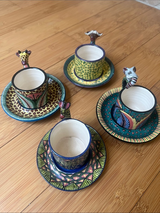 Ardmore Studio Design Other - 4 Ardmore Design Espresso cup saucer sets South Africa